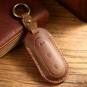 เหมาะสำหรับเคสกุญแจรุ่น L9, L8 และ L7 รุ่นใหม่ เคสกุญแจรถยนต์สำหรับผู้ชายและผู้หญิง วัสดุหนังแท้ ป้องกันอย่างดี - Product Image 3