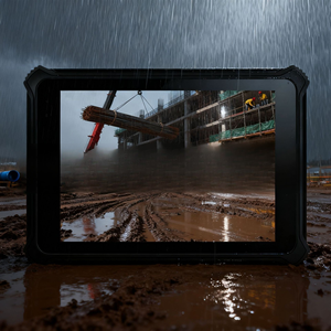 8 inç 4G Android 10, GMS MTK Sekiz Çekirdekli Sağlam Koruyucu Kılıf Endüstriyel Dış Mekan Tablet Parmak İzi Kart Yuvası - Product Image 3