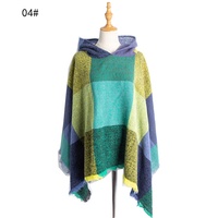 Châle pour femme printemps-automne, poncho, ruana, cape, cardigan ouvert sur le devant, châle plissé