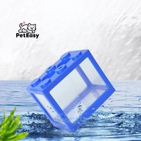 Nouveau Offre Spéciale créatif assemblage paysage de bureau Betta blocs de construction visualisation Mini Aquarium aquarium