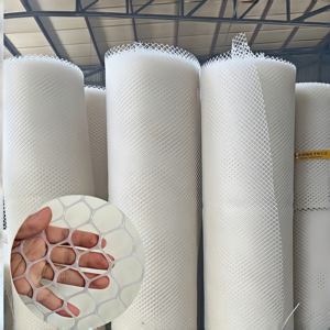 Rede Plástica Branca de PP para Cercas de Galinhas na Fazenda, Tamanho da Malha 1.5mm - Product Image 1