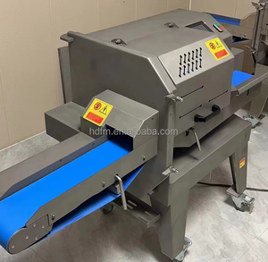 Trancheuse à viande automatique en acier inoxydable 304, machine à découper la viande, épaisseur de coupe réglable, équipement de découpe pour cuisine commerciale - Product Image 6