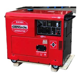 Générateur diesel silencieux miniature 1/3 phase <span class=keywords><strong>3kva</strong></span> 4.5kva 5.5kva <span class=keywords><strong>6kva</strong></span> pour une utilisation de secours à domicile avec CE - Product Image 1