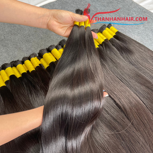 Haute qualité!! Cheveux bruts d'un seul donneur pleine cuticule alignée 100% cheveux humains matière première cheveux de bébé des fournisseurs du Vietnam - Product Image 4