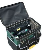 Boîte à outils et sac de transport en plastique, forme carrée, grande capacité, durable, multifonctionnelle, fabriqué en Chine