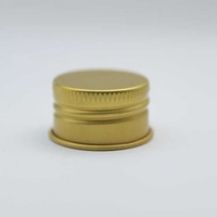 Venta Directa de Fábrica, Tapa de Aluminio Roscada de Grado Alimenticio, Personalizable en Tamaño y Color, Apta para Botellas de Vidrio