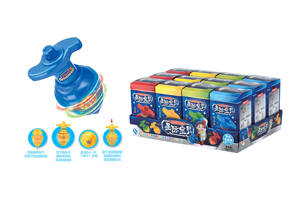 Juguete para niños y caramelo Spinning Top Dreidel Launcher Candy Toys Rellene con doce y <span class=keywords><strong>dulces</strong></span> para proveedor de productos <span class=keywords><strong>dulces</strong></span> - Product Image 2