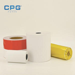 Rollo de Papel para Caja Registradora, Superficie Lisa, 80x80mm, 48gsm, Paquete al por Mayor, Suministro Logístico, Rollos Térmicos - Product Image 1