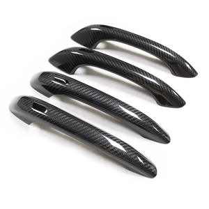 Cubierta de Fibra de Carbono Seca de Alta Calidad para Manija de Puerta, Modificación Exterior, Apta para <span class=keywords><strong>Porsche</strong></span> <span class=keywords><strong>Macan</strong></span>/Cayenne - Product Image 2