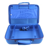 Sac de protection de luxe à poignée réglable, sac de transport de voyage pour Console PS5-bleu