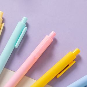 Penne a Sfera in Plastica Multicolore per <span class=keywords><strong>Scrittura</strong></span> Fluida e Diario, Inchiostro Nero 0.5mm Retrattile - Product Image 3