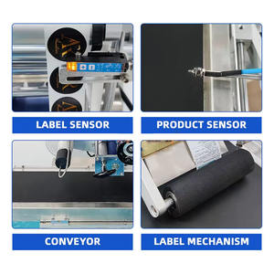 Étiquette étanche de code à barres de bureau de table étiqueteuse automatique de pot d'épices <span class=keywords><strong>pastel</strong></span> à l'huile - Product Image 2