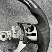 Volant de voiture en fibre de carbone véritable pour Lexus IS LS NX GX RCF ES200 RX300 IS300 IS350 CT200 IS250 RCF GCF Series