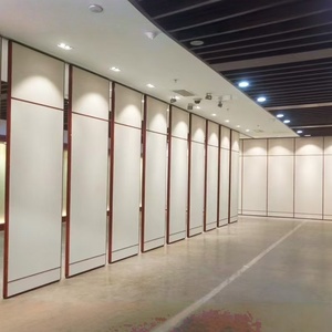 Divisor plegable acústico de partición de pared móvil insonorizado deslizante para aula, restaurante, sala de exposiciones - Product Image 5
