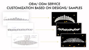 <span class=keywords><strong>Demoiselle</strong></span> <span class=keywords><strong>d</strong></span>'<span class=keywords><strong>honneur</strong></span> profilée diadème Pageant couronne artificielle Rose mousse fleur diadèmes Zircon pour les filles - Product Image 6