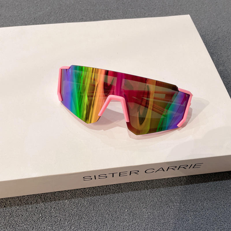 3301 Hot Selling Cheap Glasses for Kids Outdoor Sports Sunglasses Colored Film Eyewear for Road Cycling Windproof Kids Eyewear