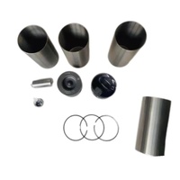 Pièces de moteur de camion Sinotruk Howo, ensemble de quatre pièces : piston, chemise de cylindre, segment de piston, axe de piston