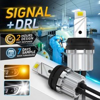 Ampoule LED pour voiture G-VIEW GRE3156 24W 10-18V 1500 Lm, double fonction DRL, clignotant, feu de stationnement latéral, compatible Canbus