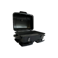 Table de vente en gros de steak de gril de barbecue de gaz de Smarttemp de dessus d'approvisionnement d'usine avec la finition de revêtement de poudre