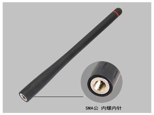 Antele Antenne LoRa/LPWAN portable en caoutchouc flexible du fabricant 150mm pour modèle de communication 150-162MHz ATL-V0140 - Product Image 4