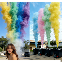 Liquide de fumée colorée en promotion pour machine à fumée, idéal pour révélation du sexe, fête, baby shower, anniversaire, scène, Nouvel An, mariée