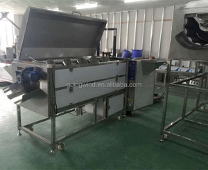 Machine automatique industrielle de nettoyage de brosse de carotte équipement de lavage et d'épluchage de polissage de <span class=keywords><strong>carottes</strong></span> à vendre - Product Image 5