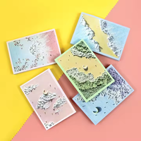 YALONG – Lot de blocs-notes créatifs personnalisés en gros, couleurs vives, papeterie pour étudiants, notes autocollantes