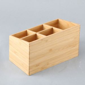 Hot Sale Custom Printed Lacquer Rectangle Bamboo Acrylic Desktop Stackable Office Organizers Storage <b>Box</b> With Drawer - Product Image 5