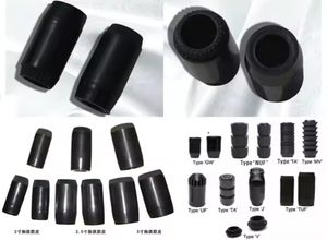 Rubberen Schoonmaakbekers 2 7/8 "<span class=keywords><strong>Ta</strong></span> Putboring Wattenstaafje Bekers Met Metalen Kern - Product Image 5