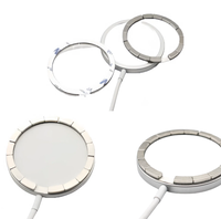 Magnet Magsafe Kustom untuk Pengisian Daya Nirkabel, Cincin Magnet Neodymium N52 untuk Dudukan Magnetik