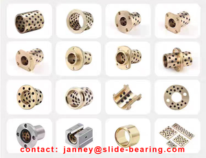 그래파이트 충전 부싱/베어링/플레이트 SAE 841 무연 연속 주조 청동 부싱 932 청동 바 합금 와셔 - Product Image 3