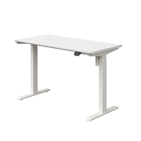 Mobilier de direction réglable électrique au design moderne Bureau à domicile Bureau d'ordinateur pour travail debout