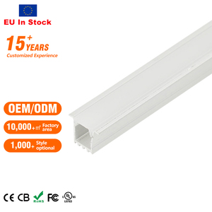 Di alta qualità da incasso pavimento LED striscia di illuminazione Alu Profil estrusione canale alloggiamento LED profilo luce alluminio - Product Image 2