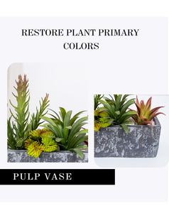 Planta artificial <span class=keywords><strong>suculenta</strong></span> artificial, <span class=keywords><strong>pequeña</strong></span>, decorativa, personalizada, nuevo diseño - Product Image 5