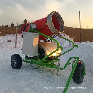 Machine à neige professionnelle en stock usine, livraison rapide, équipement de production de neige pour parcs d'attractions et stations de <span class=keywords><strong>ski</strong></span>, modèle portable pour neige artificielle extérieure - Product Image 2