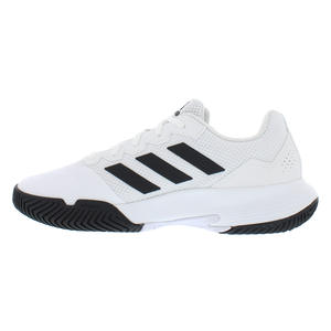 Adidas Gamecourt 2 Wide <b>Mens</b> <b>Shoes</b> Color: <b>White</b>/Black 100% Authentic - Product Image 4