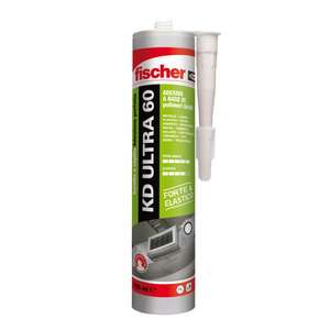 FISCHER - 545169 Mastic adhésif KD ULTRA 60 blanc extra fort-EAN 8001132072912 ADHÉSIFS ET SILICONES - Product Image 1
