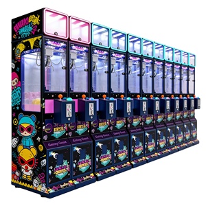 เครื่องเกมเครน <span class=keywords><strong>AMA</strong></span> ขนาดเล็ก รองรับภาษาอังกฤษ พร้อมจอแสดงผลข้อความ โครงสร้างโลหะ ใช้เหรียญหยอด สำหรับของรางวัล - Product Image 4