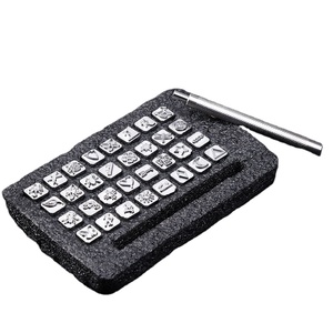 Bộ Dụng Cụ Dập Da 32 Món Bán Chạy, Bộ Tem Mẫu Nghệ Thuật Bằng Thép, Dụng Cụ Dập Da - Product Image 1