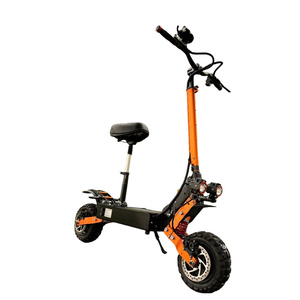 Potente Scooter Eléctrico Swift de 70-80 km de Autonomía, 60v, Motor Dual, Neumático Grueso de 11 Pulgadas, Todoterreno, Geofought M11, 120 kg, con Asiento - Product Image 4