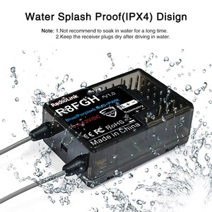 Récepteur RC Radiolink R8FG 8 canaux 2.4G avec gyroscope, retour de tension, portée de 600 mètres, RX longue portée pour voiture, bateau, RC8X, RC6GS, RC4GS, T8S, <span class=keywords><strong>T8FB</strong></span> - Product Image 2