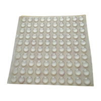 Points adhésifs transparents autocollants pour pieds de meubles, forme hémisphérique, coussinets cylindriques transparents pour pieds de meubles