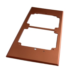 Dịch vụ gia công CNC tùy chỉnh Sản phẩm khung công tắc kim loại hợp kim nhôm - Product Image 1