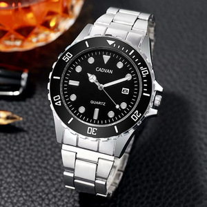 Reloj de Cuarzo de Alta Gama para Hombre, Resistente al Agua, Estilo Ejecutivo, Digital, con <span class=keywords><strong>Calendario</strong></span>, Correa de Acero Inoxidable, Caja de Aleación - Product Image 4