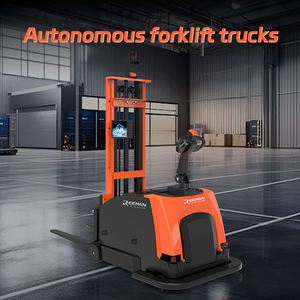 Apilador de paletas eléctrico completo 3 M Apilador eléctrico superior Carretilla elevadora totalmente eléctrica Tipo de pie Apilador de paletas Carretilla elevadora - Product Image 5