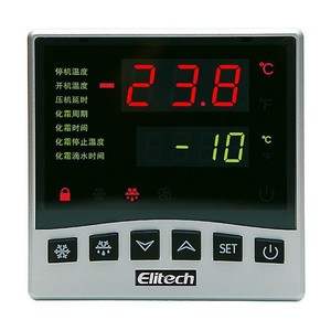 Thermostat à grand panneau Jingchuang LTC-100 500, contrôleur double capteur pour ventilateur de réfrigération et dégivrage - Product Image 4