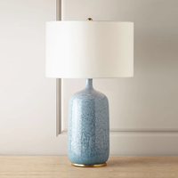 Lampe de lecture LED moderne et simple avec abat-jour en tissu, lampe de table en métal, décoration d'intérieur, alimentation AC/DC, base E26, lampe de bureau à intensité variable