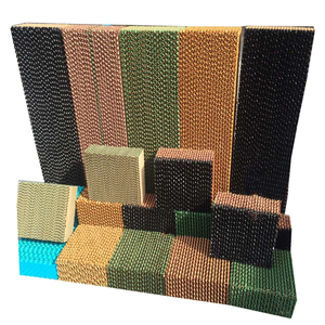 Système mural de refroidissement par évaporation pour poulailler, modèle <span class=keywords><strong>2023</strong></span>, pour serre et élevage avicole, rideau humide en papier - Product Image 2