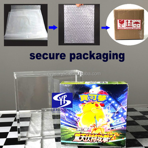 Syp 99% UV bảo vệ từ acrylic hộp hiển thị Pokemon sóng nhiệt Arena Booster box với nam châm mạnh mẽ Top Nắp Acryl trường hợp - Product Image 5