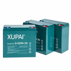 XUPAI 12v 20Ah 6 DZF 20 Scooter Battery Lead Acid Gel Battery Rechargeable - Product Image 1